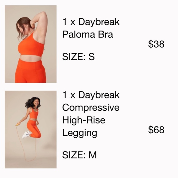 GIRLFRIEND LEGGING+BRA SET - Picture 5 of 5